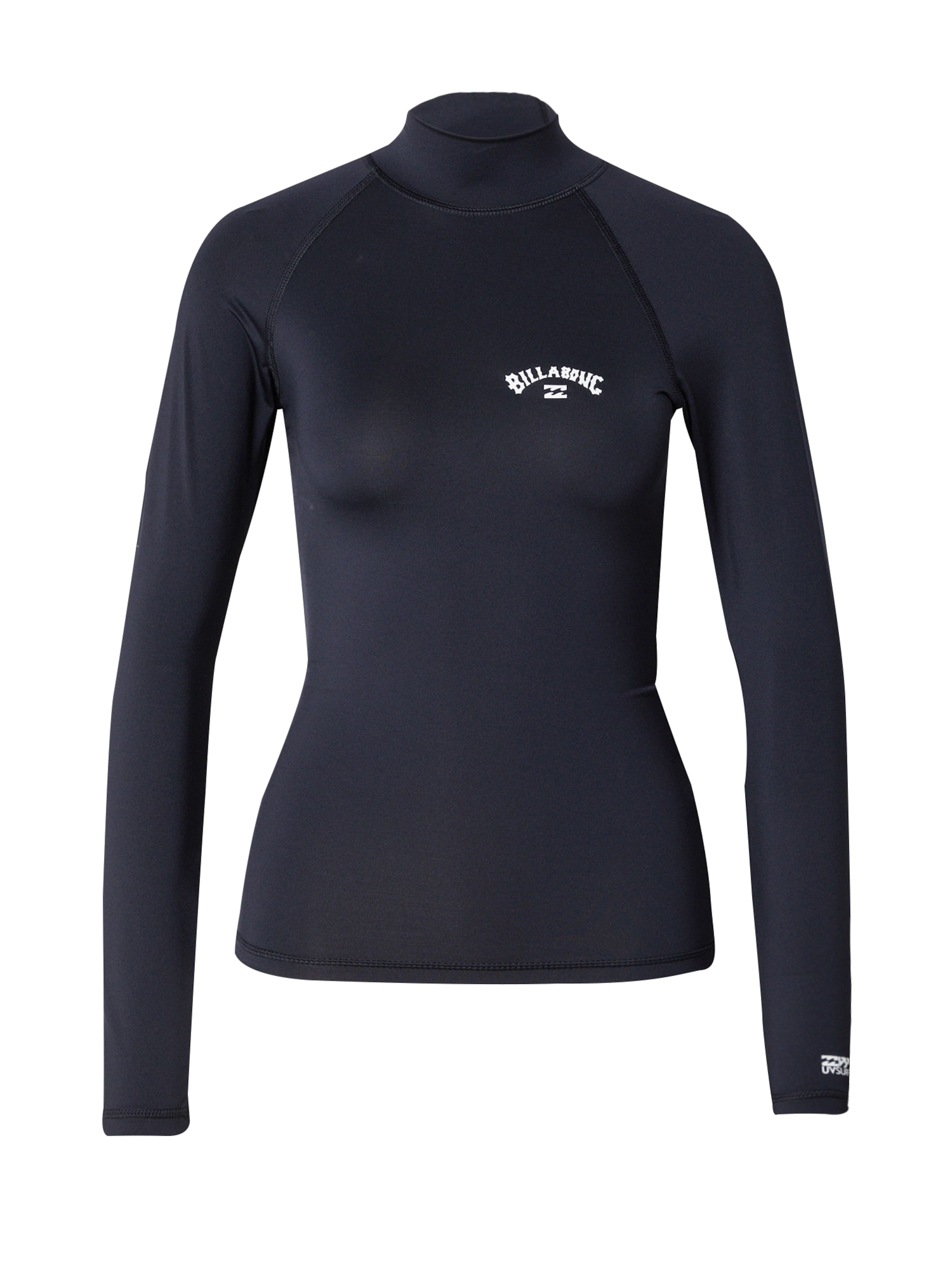 BILLABONG Badeshirt 'Tropic' in Schwarz: Vorderseite