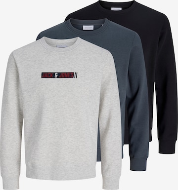 mėlyna JACK & JONES Megztinis be užsegimo 'JJMUNK': priekis