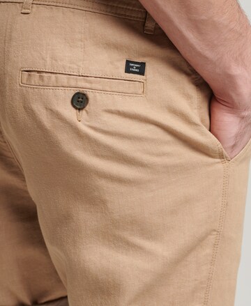Superdry Regular Pants in Brown