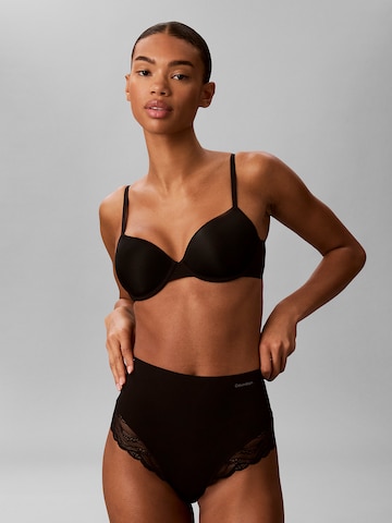 Slip scultant 'Sensual Stretch Lace' Calvin Klein en noir : devant