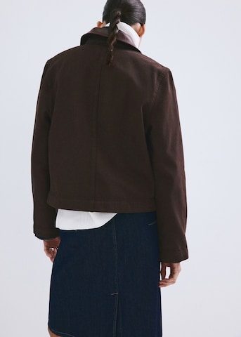MANGO Between-season jacket 'Amelia' in Brown