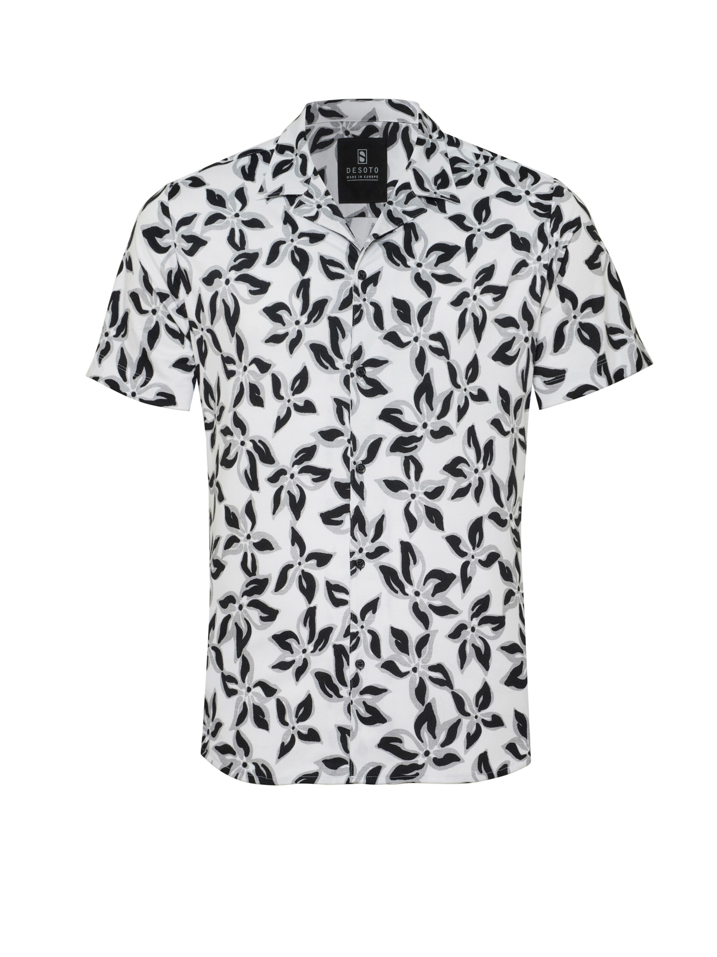 DESOTO Slim fit Overhemd in Grijs: voorkant