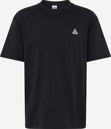 NIKE Performance shirt 'ACG' in Black: front