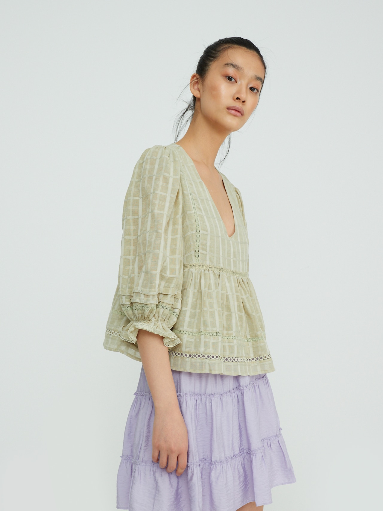 EDITED Produits Chemisier 'Alyssa' vert