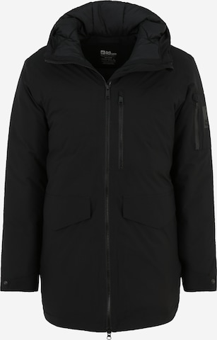 JACK WOLFSKIN Outdoor jacket 'Koenigsbau' in Black: front