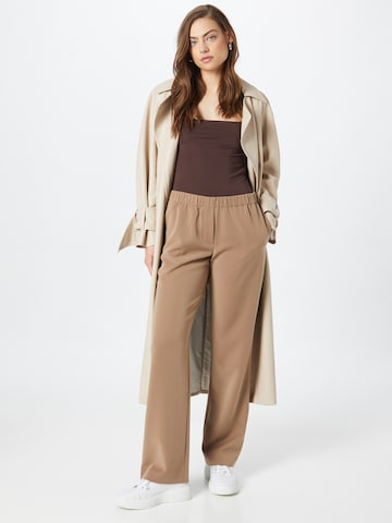 Samsøe Samsøe Regular Pants 'HOYS' in Brown