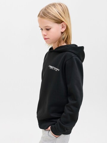 JJ Rebel - Sudadera 'JREBZACK' en negro