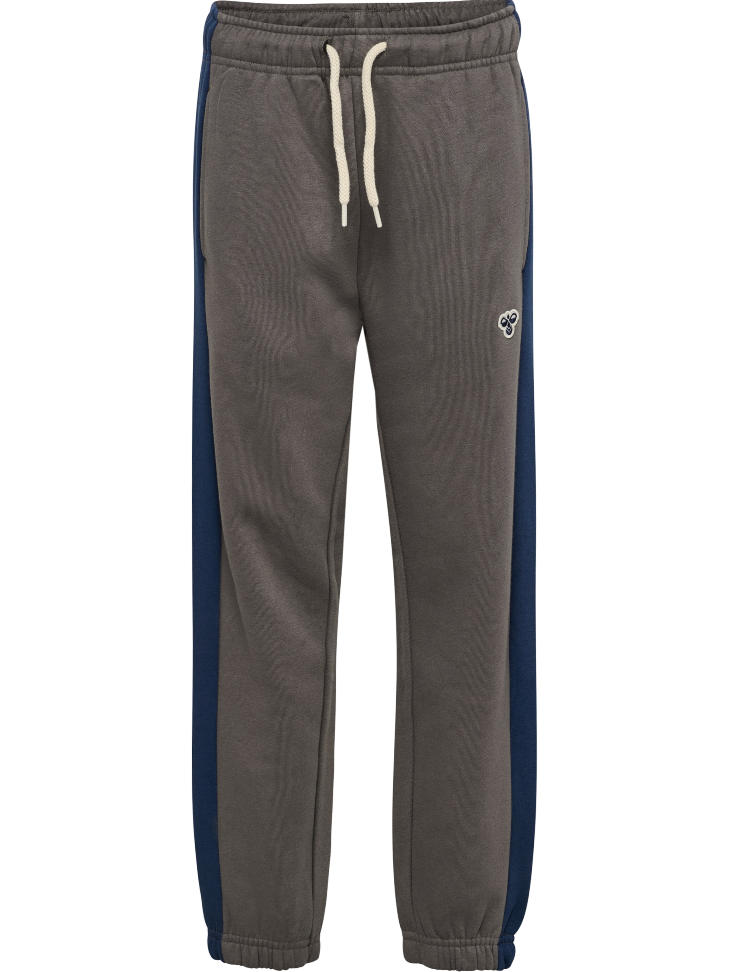 Hummel Tapered Trousers 'Bee' in Grey: front