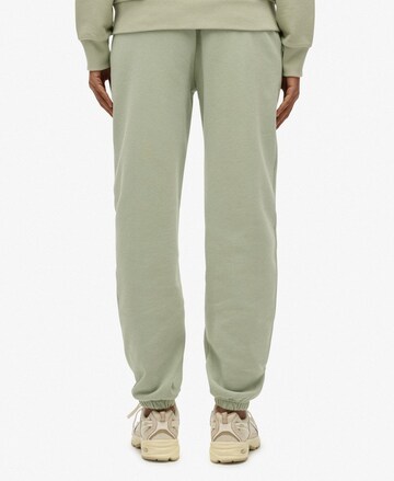 Effilé Pantalon 'Essential' Superdry en vert