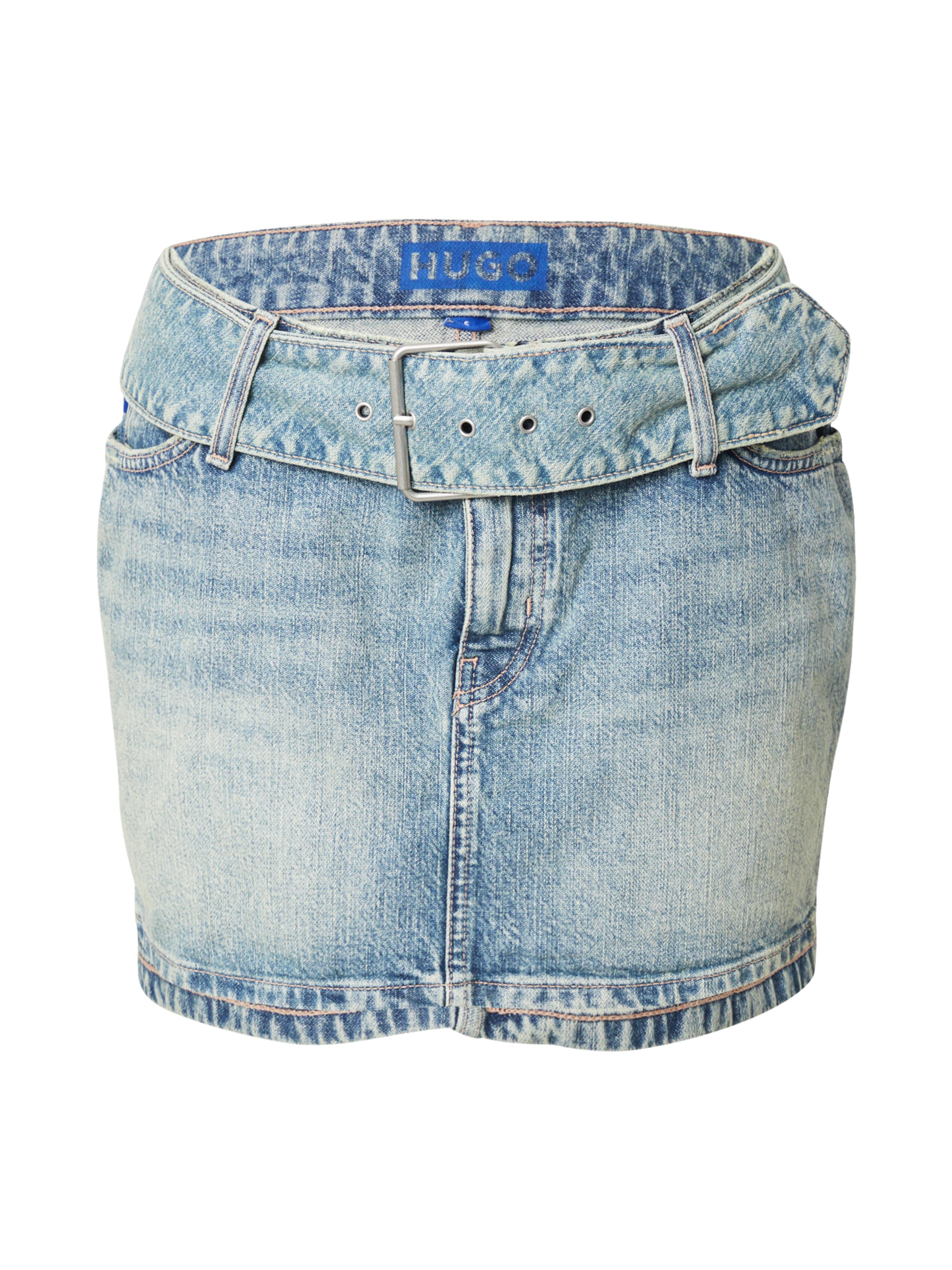 HUGO Kjol 'Gamini_B' i blå: framsida