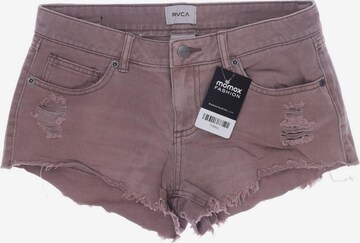 RVCA Shorts in S in Pink: front