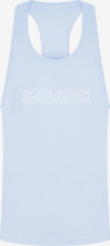 T-Shirt 'Kelvin' Smilodox en bleu : devant