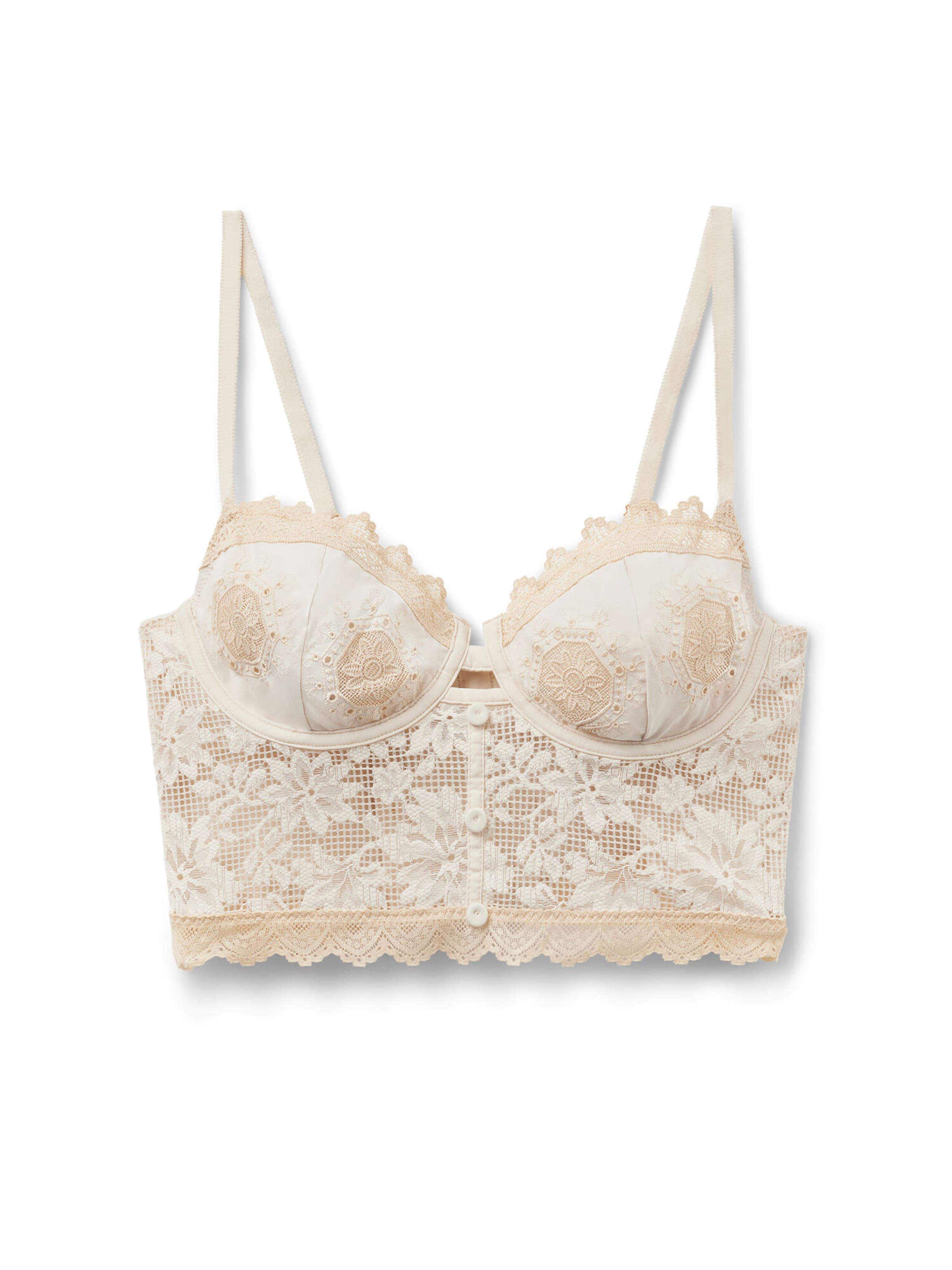 INTIMISSIMI Corsage 'Midsummer Dream' in Beige: front