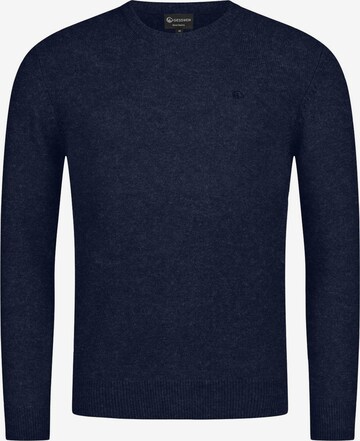 Pull-over de sport GIESSWEIN en bleu : devant