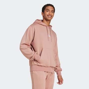 ADIDAS SPORTSWEAR Athletic Sweatshirt 'Essentials' in Pink: front