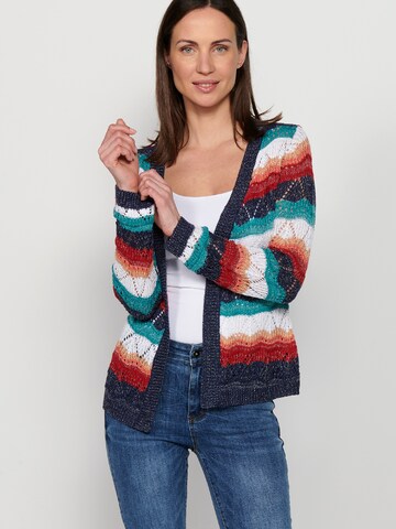 KOROSHI Knit Cardigan in Mixed colors