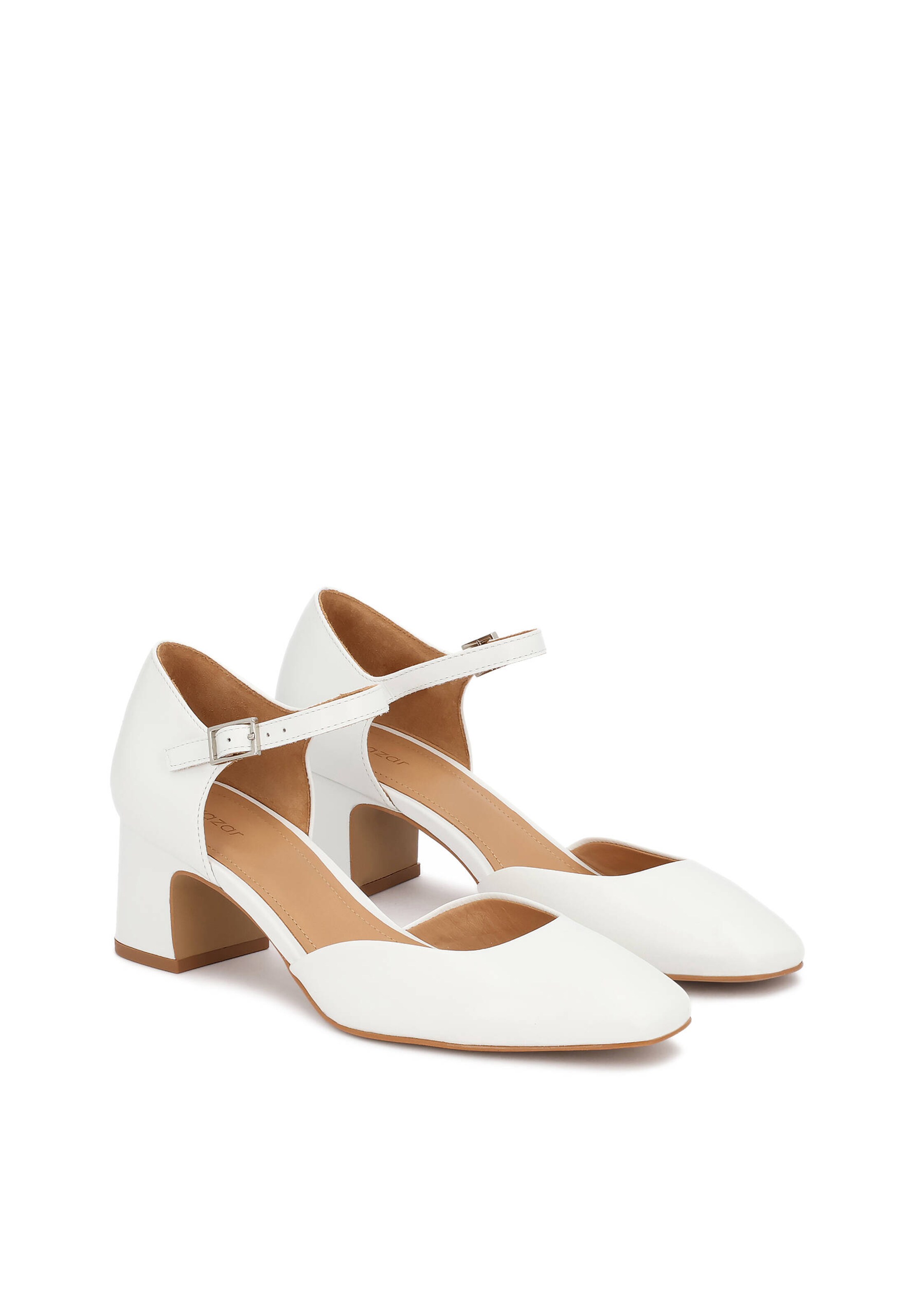 Kazar - Sapatos de salto em branco