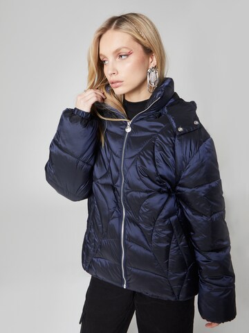 VIERVIER Jacke 'Lou' in Blau: predná strana