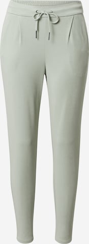 VERO MODA - Pantalón plisado 'Eva' en verde: frente