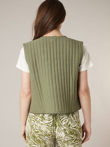 Gilet 'BERTILLE' Deeluxe en vert