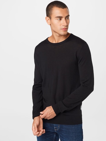 Tiger of Sweden - Pullover 'NICHOLS' em preto: frente