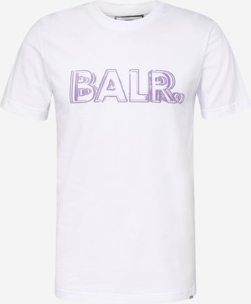 BALR. T-Shirt 'Olaf' in Weiß: predná strana