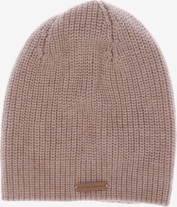 Living Crafts Hat & Cap in One size in Beige: front