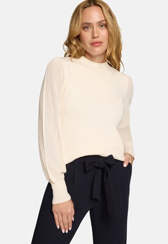 Pull-over zero en blanc : devant