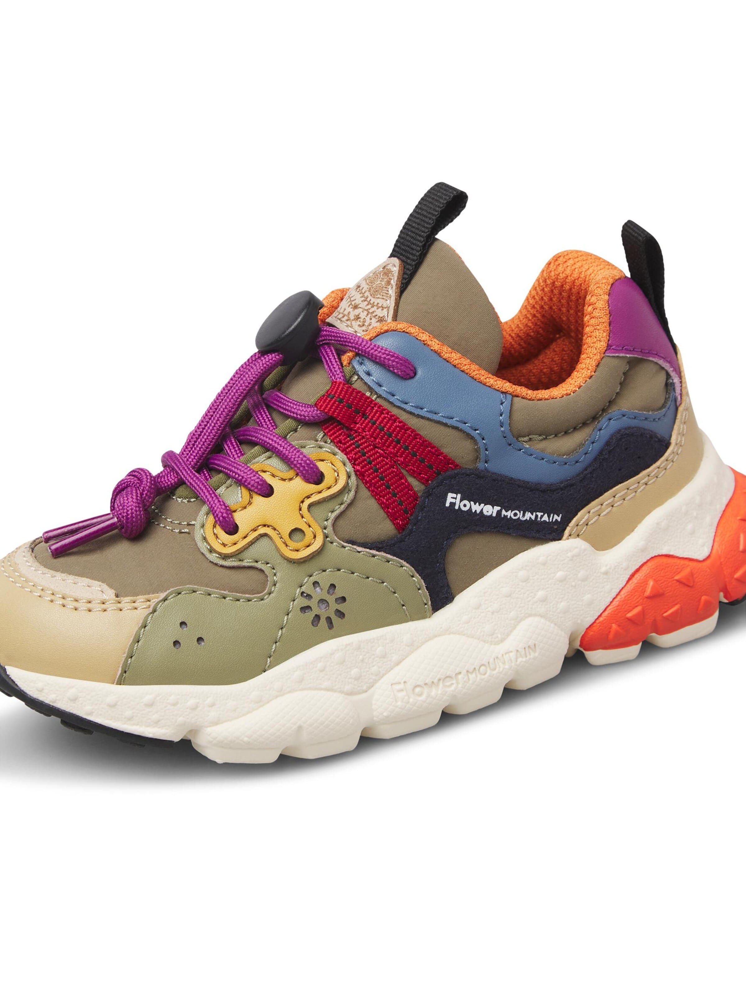 NATURINO Sneakers 'YAMANO 3 JUNIOR.' in Groen: voorkant