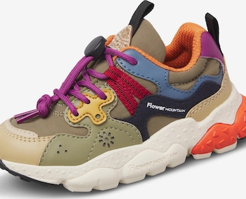 NATURINO Sneakers 'YAMANO 3 JUNIOR.' in Groen: voorkant