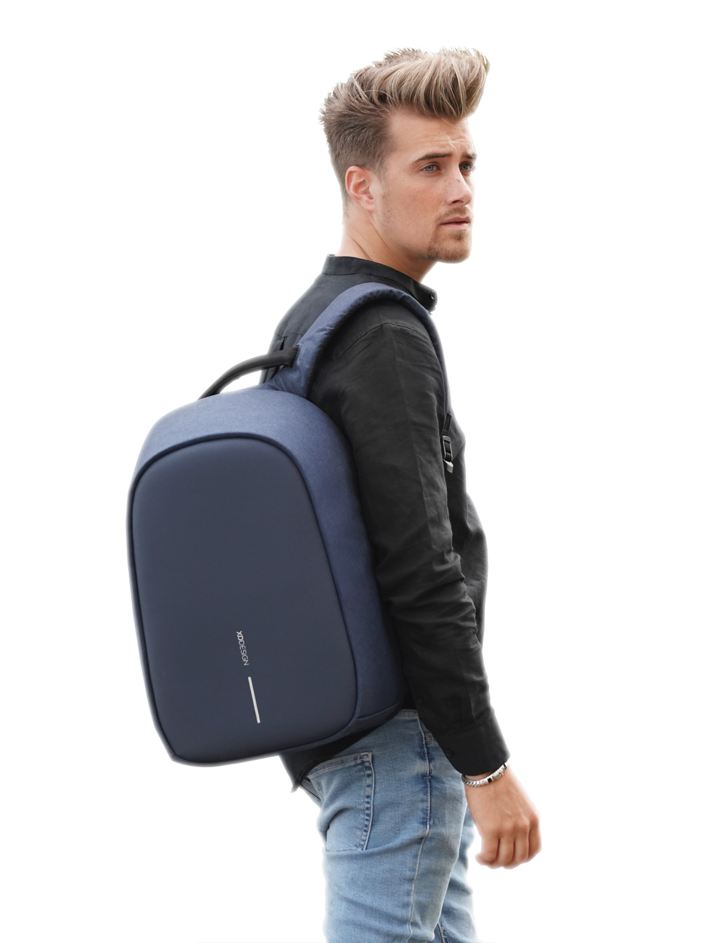 XD Design Rucksack 'Bobby Hero' in Blau: Vorderseite