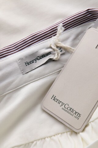 Henry Cotton's Poloshirt M in Weiß