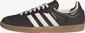 ADIDAS ORIGINALS Низкие кроссовки 'Samba' в Коричневый: спереди