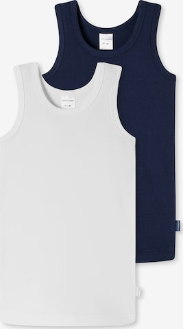 SCHIESSER Undershirt in Blue: front