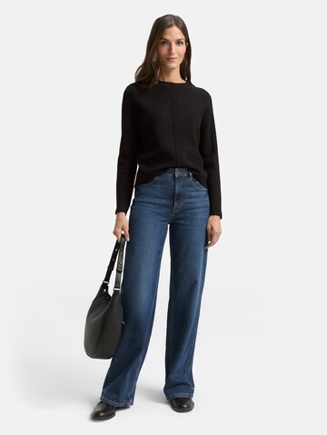 TOM TAILOR Sweater in Black