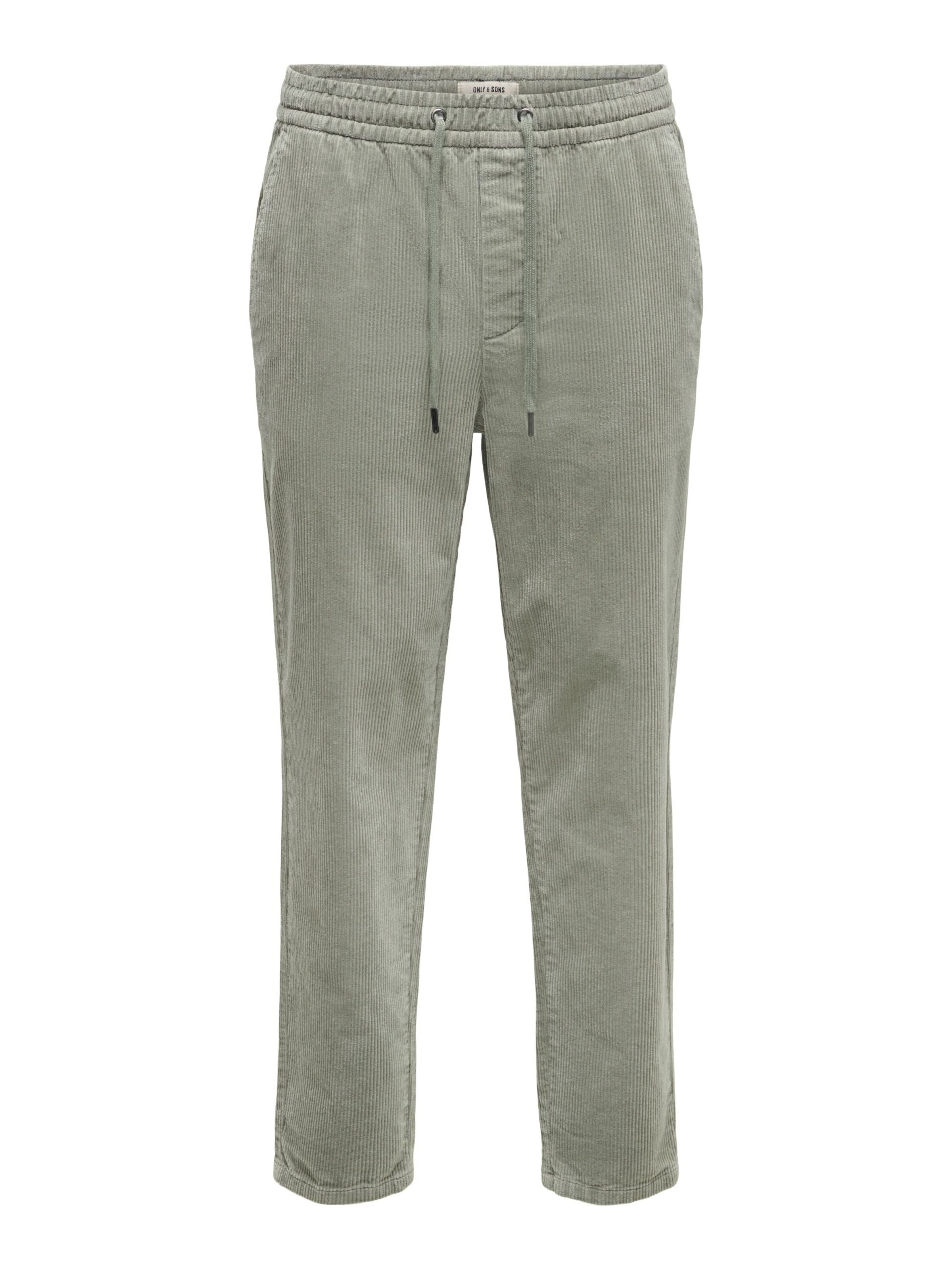 Pantaloni di Only & Sons in verde: frontale
