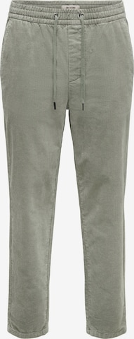 Pantaloni di Only & Sons in verde: frontale