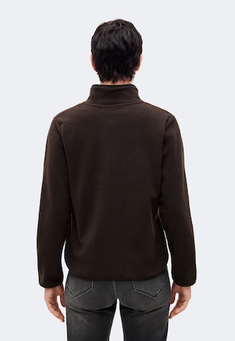 ZABAIONE Fleece jas 'Sa44lly' in Bruin
