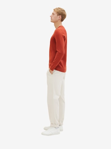 TOM TAILOR Regular fit Sweater in Red