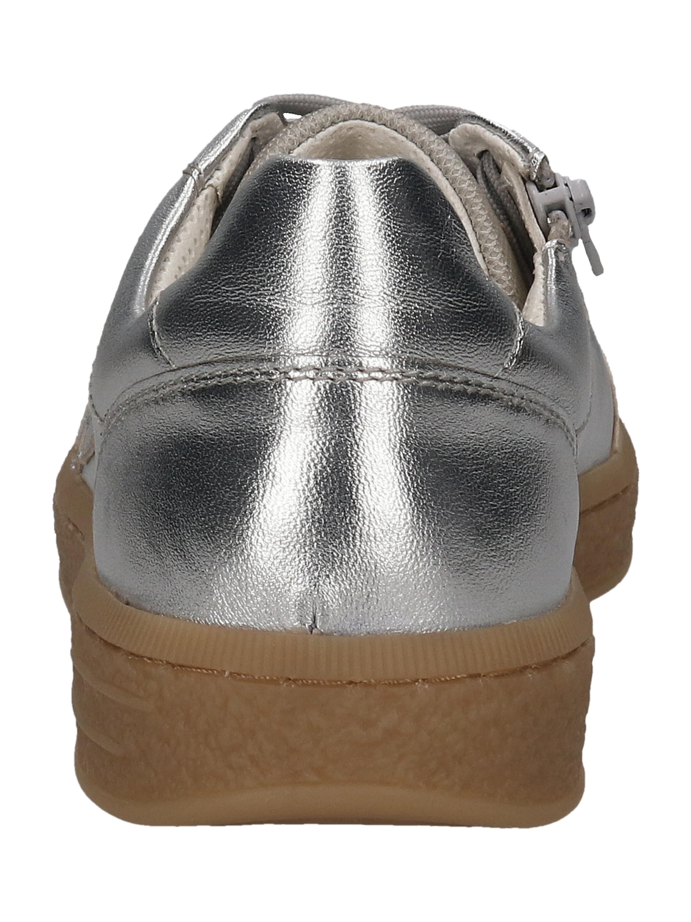 TT. BAGATT Σνίκερ χαμηλό σε ασημί