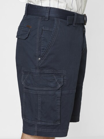 REDPOINT Regular Cargohose in Blau