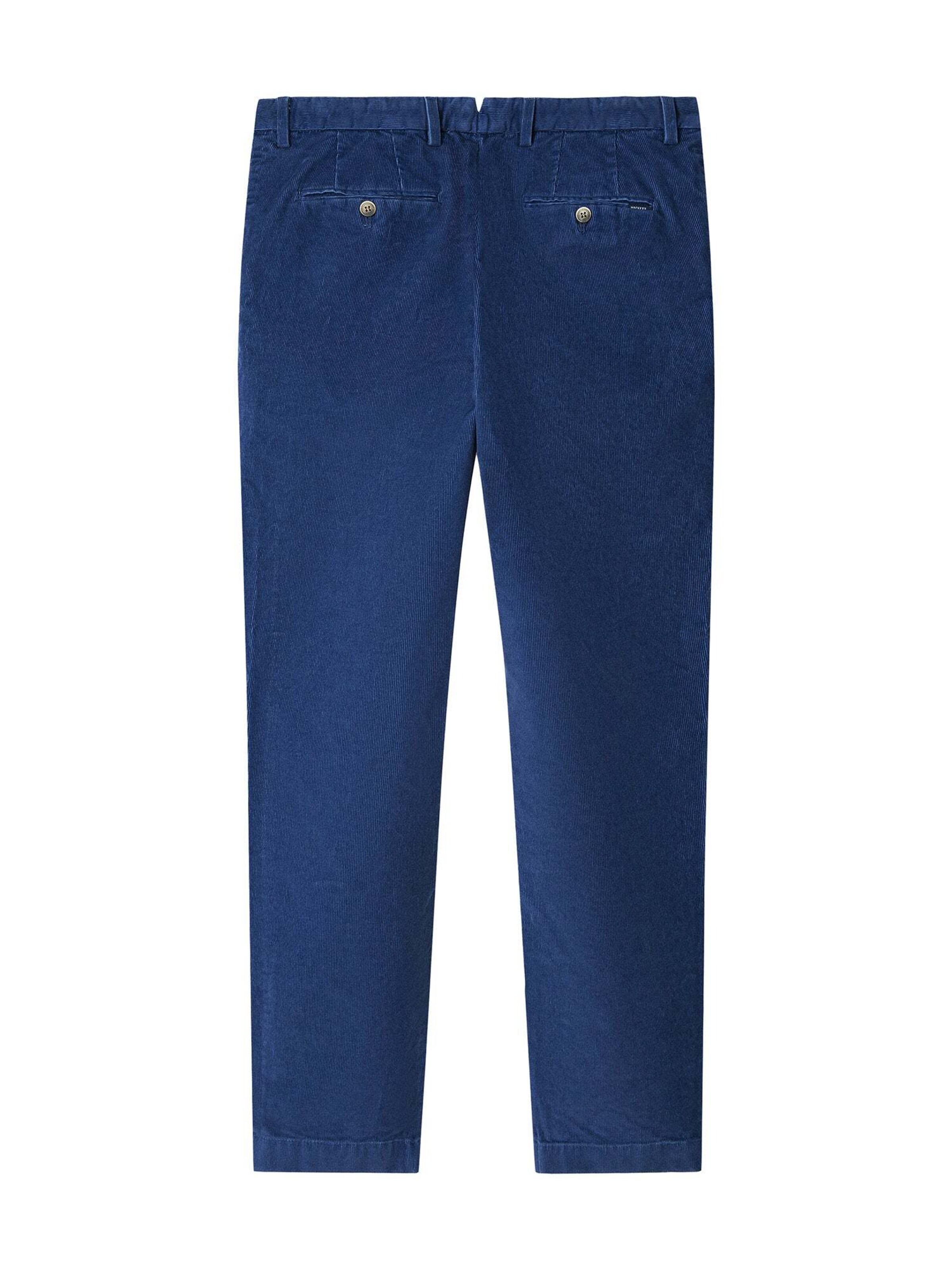 Coupe slim Pantalon chino 'Kensington' Hackett London en bleu