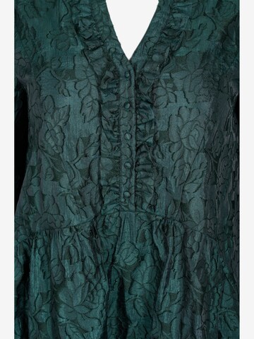 Zizzi Shirt Dress 'Amina' in Green