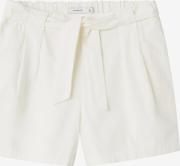 NAME IT Pants in White: front