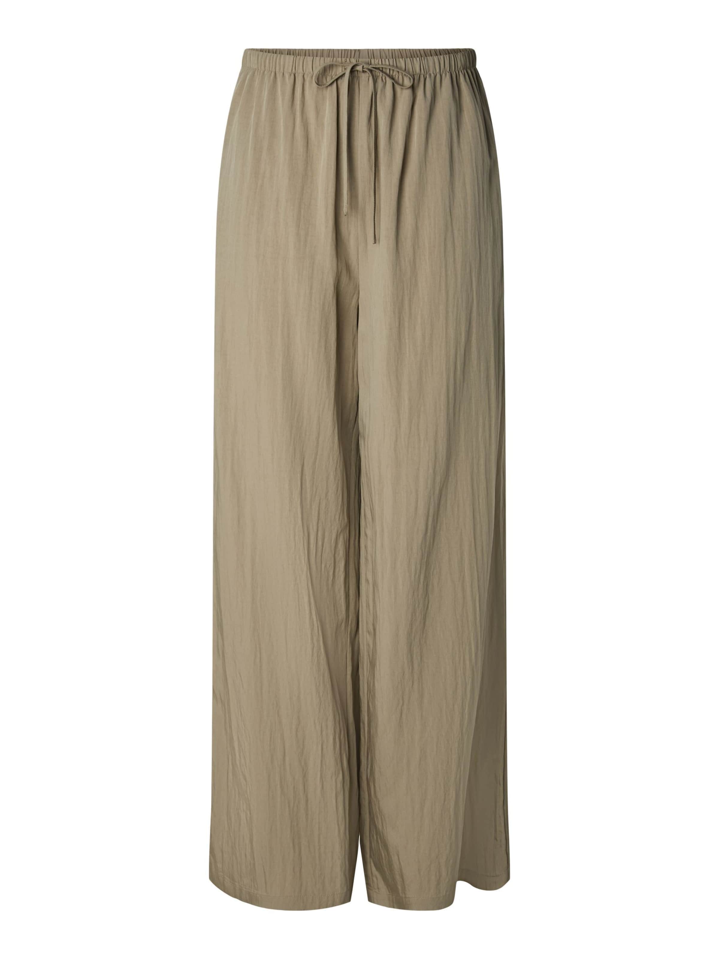 Pantaloni 'JABINA' di PIECES in verde: frontale