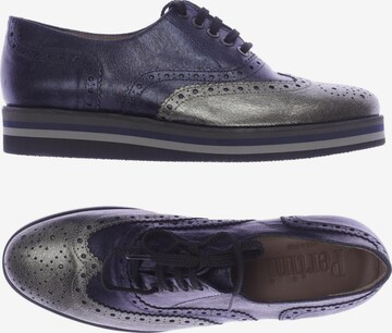 Pertini Flats & Loafers in 37 in Blue: front