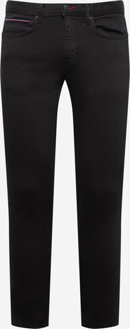 TOMMY HILFIGER Skinny Jeans in Zwart: voorkant