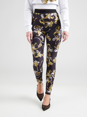 Versace Jeans Couture Skinny Leggings in Black: front