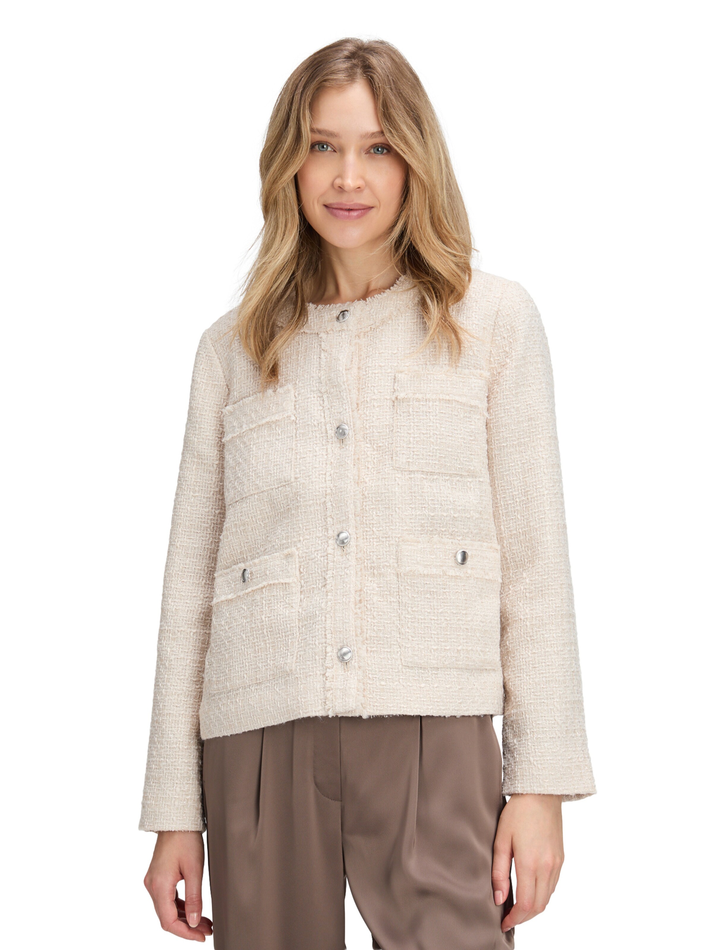 Betty Barclay Between-season jacket in Beige: front