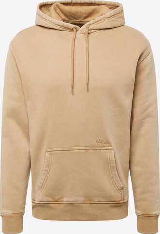 HOLLISTER Sweatshirt in Brown: front